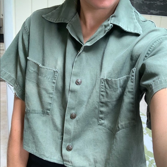 Vintage Tops - RCNSTRCT Vintage crop top